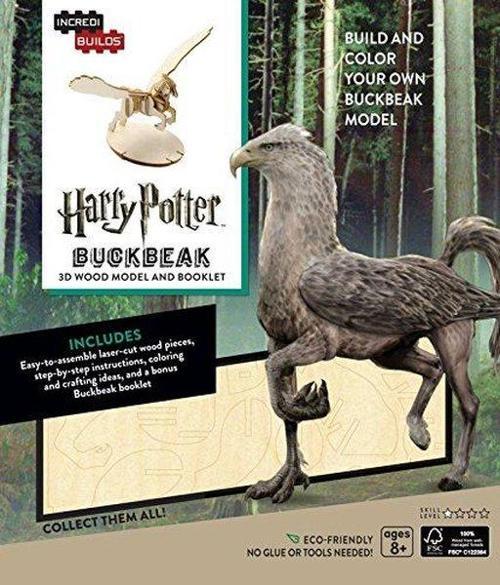 IncrediBuilds-Harry Potter: Buckbeak 3D Wood Model and Booklet