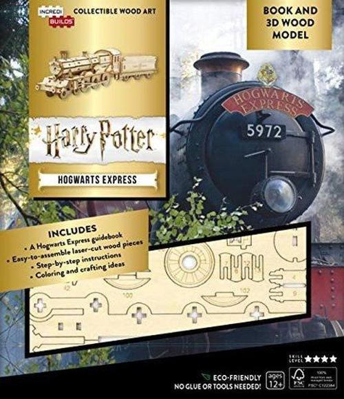 IncrediBuilds-Harry Potter: Hogwarts Express Book and 3D Wood Model