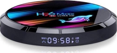 H96 Max X3 Tv Box Akıllı Tv Kutusu Android 9.0 8K Medya Oynatıcı Amlogic S905X3 4 Gb/ 64Gb Netflix