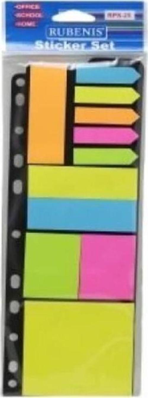 Sticker Postit Yapışkan Kağıt Seti
