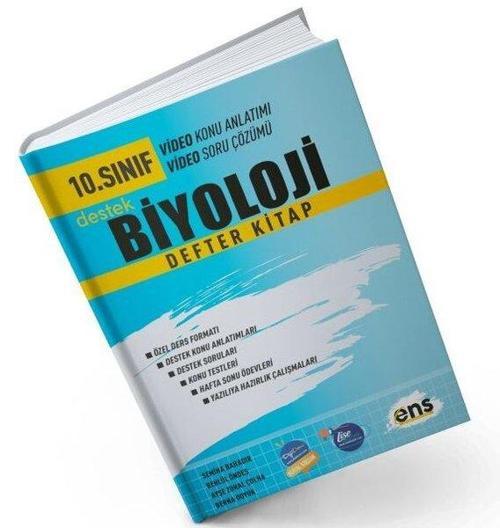 10.Sınıf Biyoloji Destek Defterim