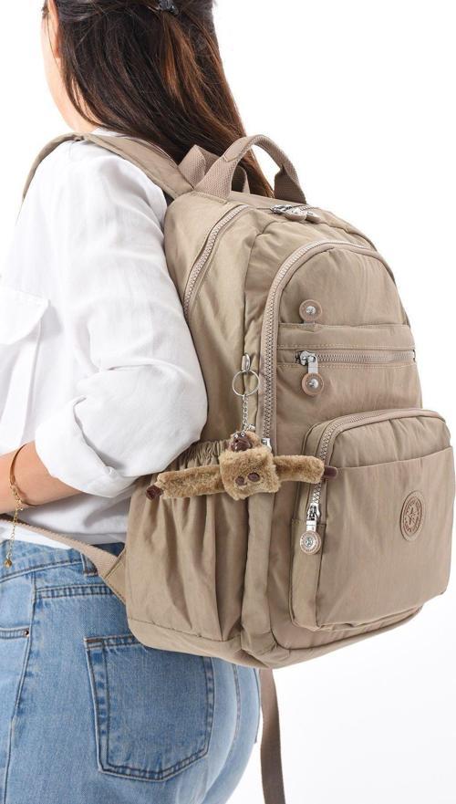 8861 Unisex Klınkır Maymunlu Günlük ve Okul Sırt Çantası
