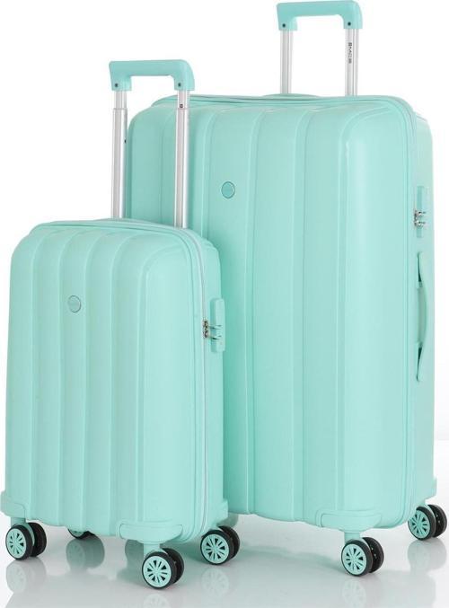Polipropilen 2'li Valiz Seti Büyük & Kabin V305