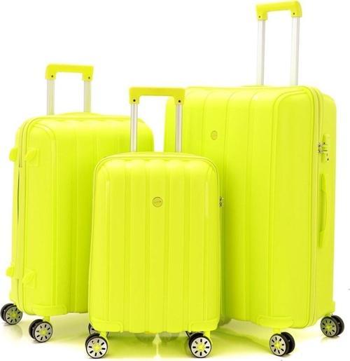 Polipropilen Üçlü Valiz Seti V305