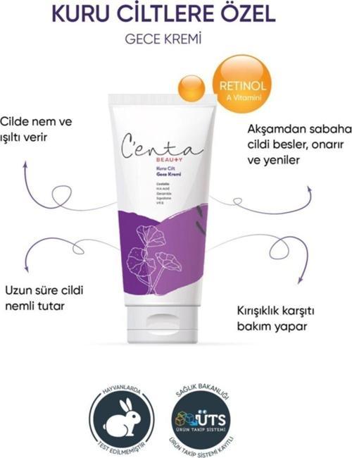 Kuru Ciltlere Özel Gece Kremi 50Ml