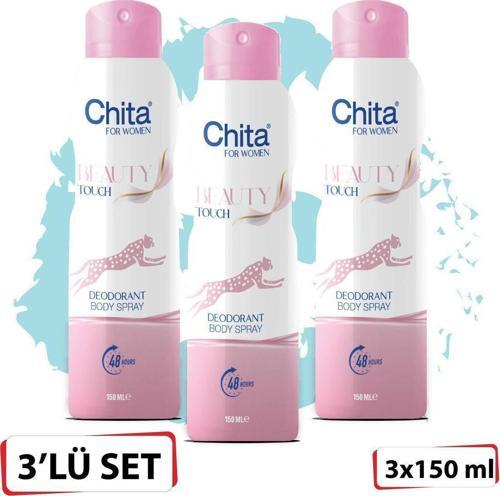 Deo 150 Ml Beauty Touch Women x 3