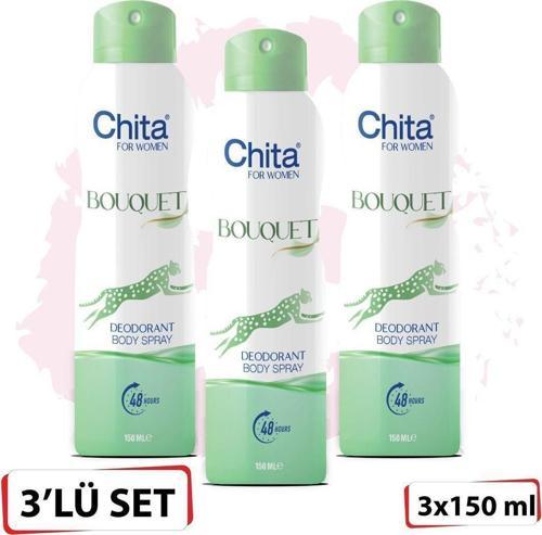 Deo 150 Ml Bouquet Women x 3
