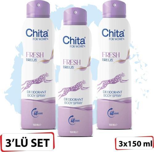Deo 150 Ml Fresh Breeze Women x 3
