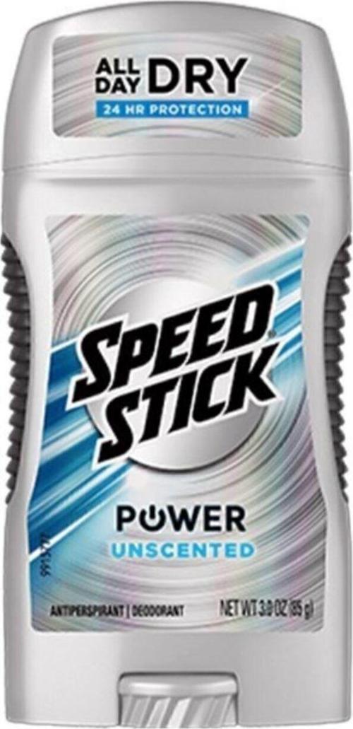 Stick Power Unscented Deodorant 85 Gr