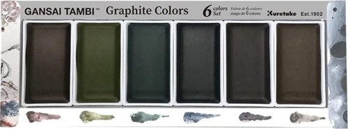 ZIG GANSAI TAMBI MC20GR/6V GRAPHITE COLOR 6 RENK SULUBOYA