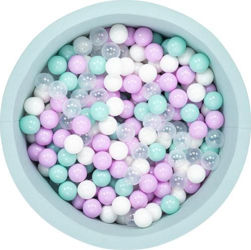 Bubble Pop Mint Top Havuzu-Mint/Beyaz/Şeffaf/Lila