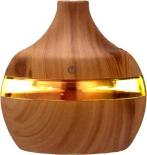 Hava Nemlendirici 7 Led Işıklı Aromatik Oda Kokusu 300 Ml Difüzörü Buhar Makinesı