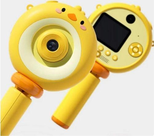 Hd Kamera Karikatür Tripodlu Çocuk Dijital Kamera Fotoğraf Makinesı 1080P Video Kaydedici 2.0 Inç