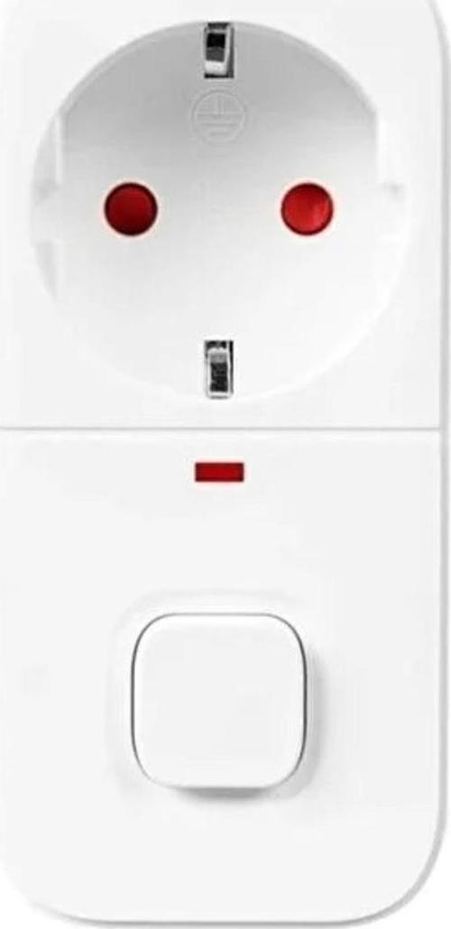 Isıya Duyarlı Devre Ve Akım Korumalı Duvar Tekli Anahtarlı Priz Fiş 16A/250V 750