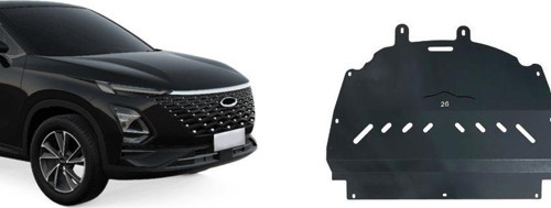 Chery Omoda 5 Çelik Karter Muhafaza Koruma 2022>