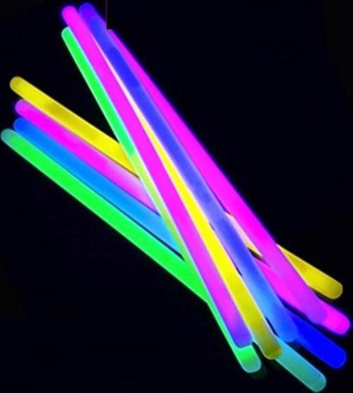 100 ADET KALIN GLOW STİCK PARTİ IŞIĞI NEON IŞIK FOSFORLU ÇUBUK IŞIKLI ÇUBUK ULTRA CANLI PARLAK IŞIK
