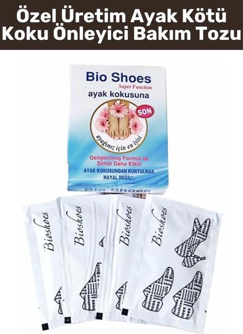 Premium Gündelik Kullanım Uzun Süre Etkili Kadın Erkek Ayak Kötü Koku Önleyici Ayak Bakım Tozu 3Adet