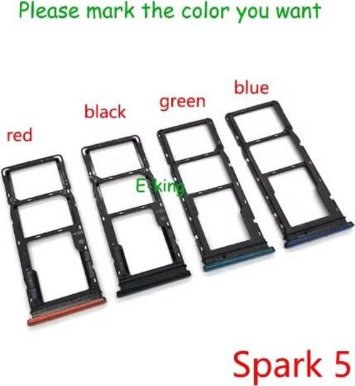 Tecno Spark 5 Air İle Uyumlu Sim aparatı Sim Tray KD6