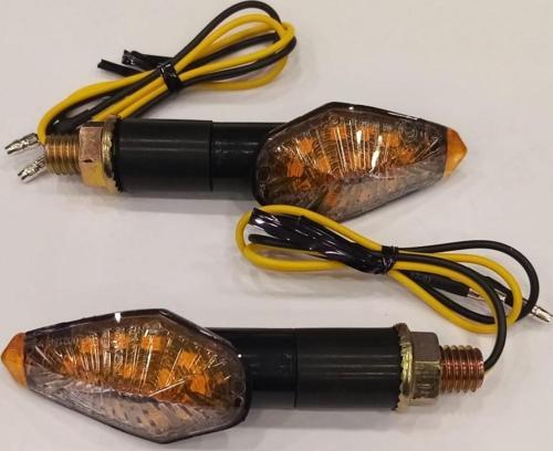 Sinyal Takımı Siyah Led Sarı Işık 1038
