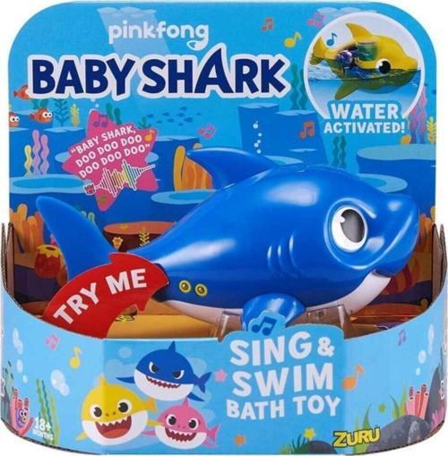 Mavi Baby Shark Sesli Ve Yüzen Figür Bah03000