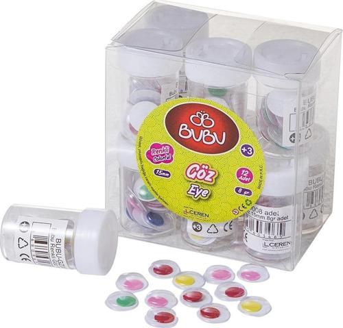 Renkli Göz 15 MM 8 Gram Renkli Göz (1 Tüp)