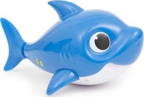 Baby Shark Yüzen Ve Sesli Figür Banyo Oyuncak Mavi