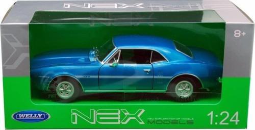 1:24 1967 Pontiac Firebird Mavi Model Metal Araba