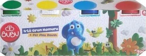 Oyun Hamuru 4 Renk 4 x 125 Gram Oyun Hamuru