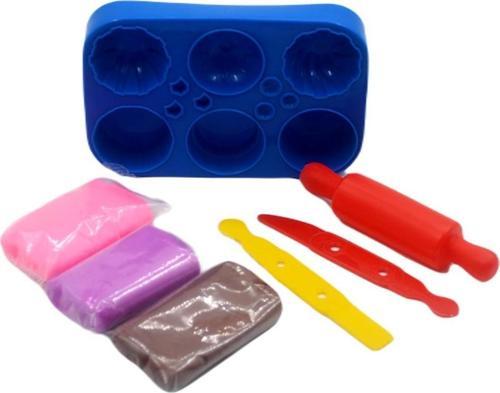 Oyun Hamuru Seti Cupcake 7 Parça Cupcake Oyun Hamuru Seti
