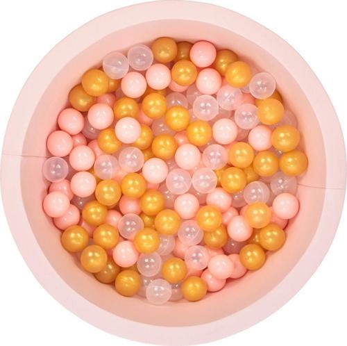 Bubble Pops Pembe Top Havuzu -Pembe/Gold/Şeffaf Top