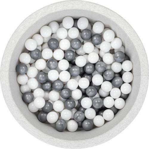 Bubble Pops Sünger Top Havuzu / Beyaz, Gri Toplu