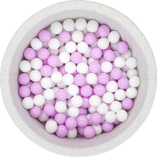 Bubble Pops Sünger Top Havuzu / Beyaz, Lila Toplu