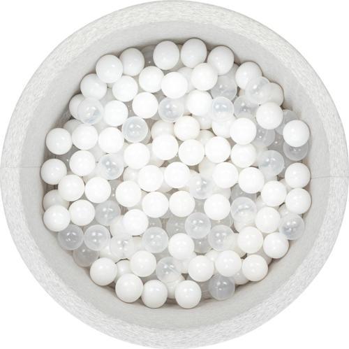 Bubble Pops Sünger Top Havuzu / Beyaz, Şeffaf Toplu