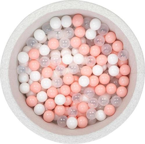 Bubble Pops Sünger Top Havuzu / Pembe, Şeffaf, Beyaz Toplu
