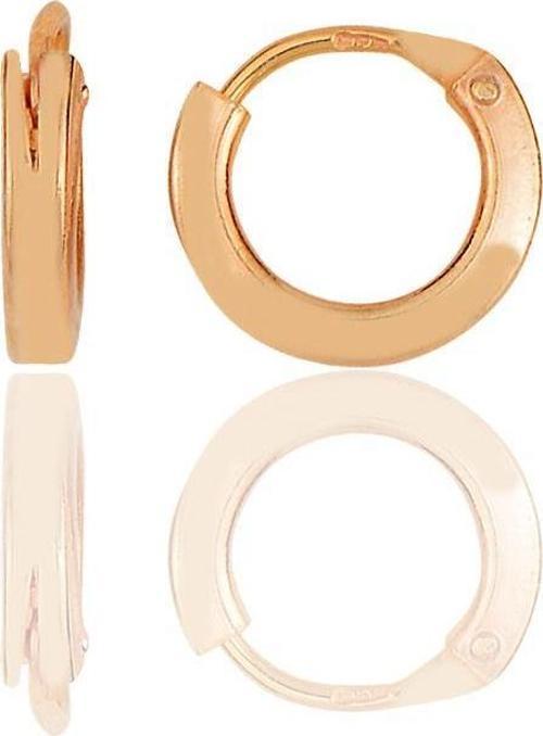 Gümüş rose  10 mm halka küpe Tragus Piercing Helix Kıkırdak Küpesi 