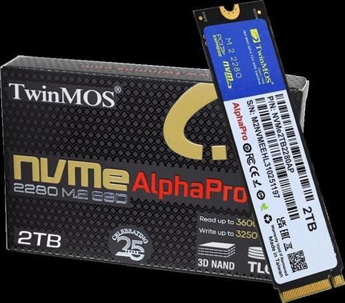 Nvme2tb2280ap, Alphapro, 2tb, 3600-3250mb/s, Gen3, Nvme Pcıe M.2 2280, Ssd, Tlc, 3dnand