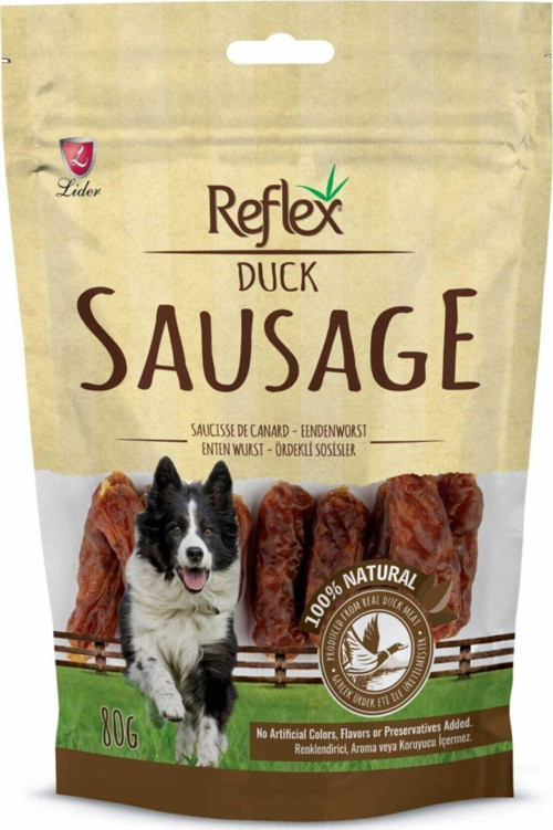 Duck Sausage Ördekli Kurutulmuş Sosis Parçaları 80Gr