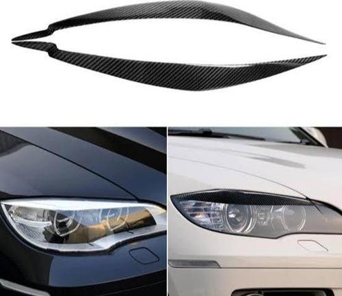 BMW X6 Karbon Fiber Ön Far Kaşı 1 Çift 2008-2015