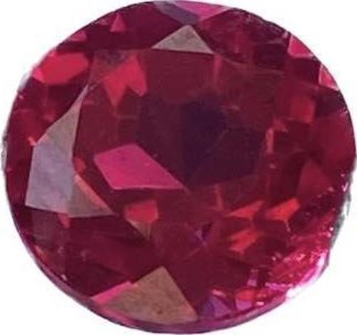 Faset Kesim Kırmızı Safir Taşı 3,2 Karat