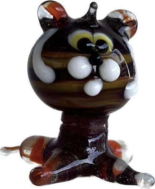 El Yapımı Murano Cam Kedi Biblo A55-03