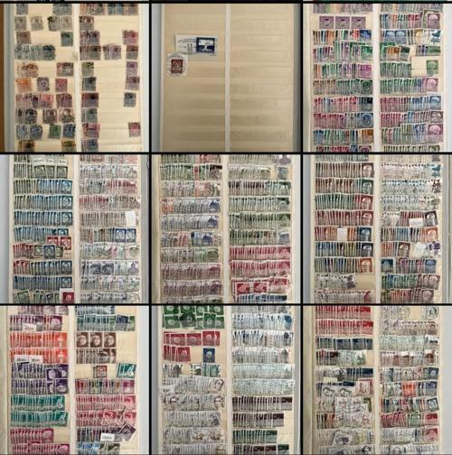 Almanya Pul Koleksiyonu Albümü 2680 Adet - Yabancı Pul 009