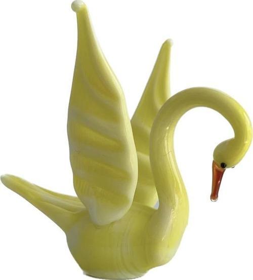 El Yapımı Murano Cam Kuğu Biblo A01