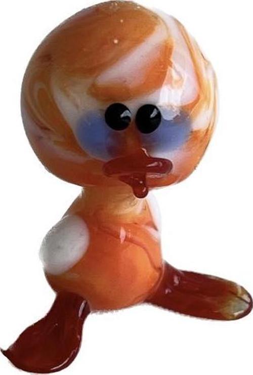 El Yapımı Murano Cam Ördek Biblo A30-03