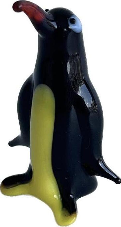 El Yapımı Murano Cam Penguen Biblo A10