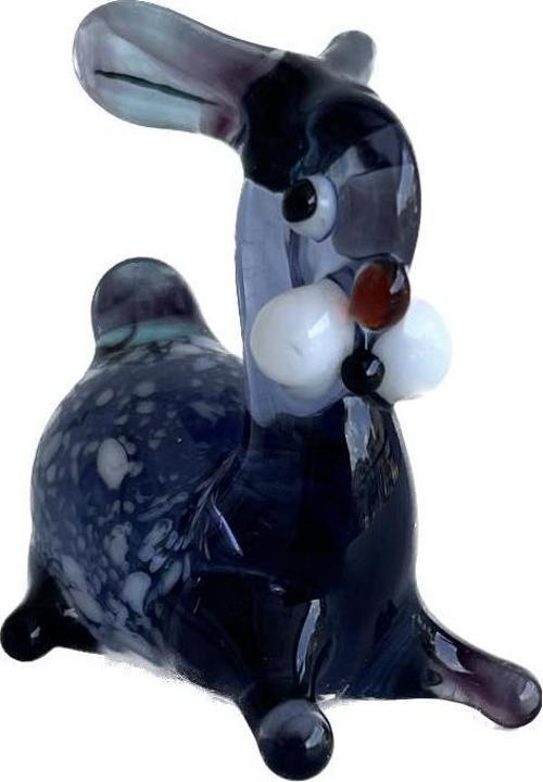 El Yapımı Murano Cam Tavşan Biblo A22-03