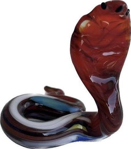 El Yapımı Murano Cam Yılan Biblo A74-02