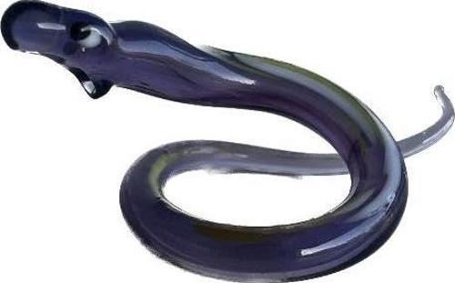 El Yapımı Murano Cam Yılan Biblo A86-02
