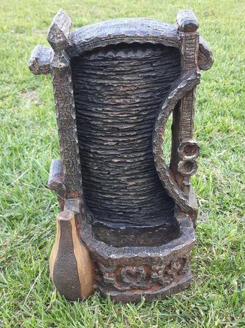 Ledli Küplü Dekoratif Şelale 35x20x16cm DW72118 - Masaüstü Şelale