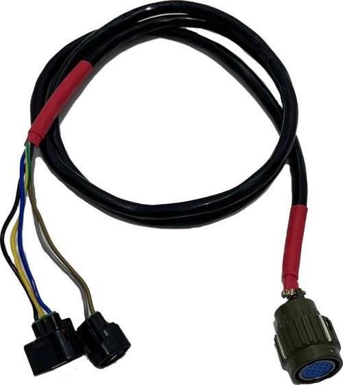 Y2M-14TK 14 Pin Dairesel Konnektörlü Otomotiv Kablo (Model 7)