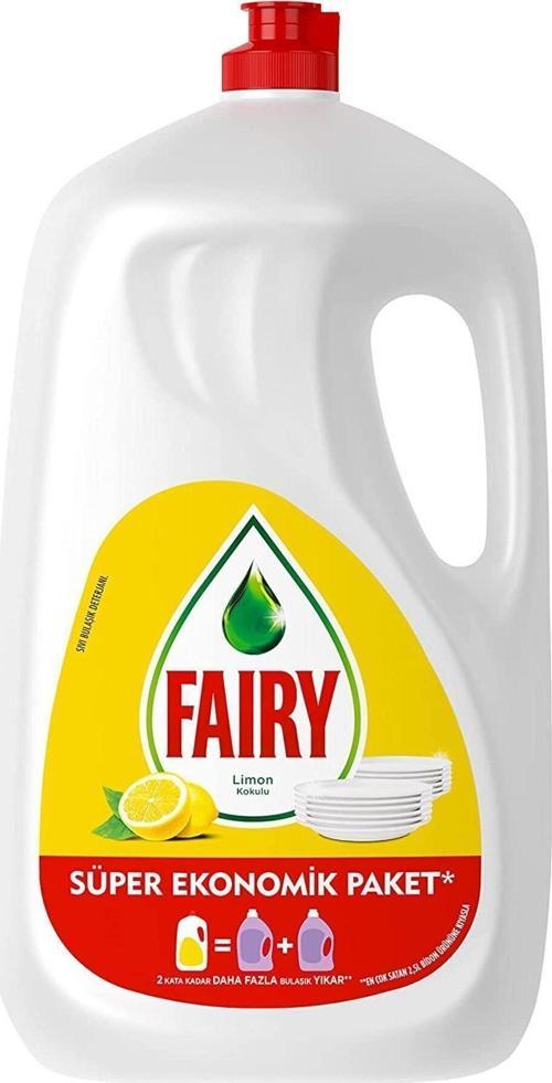 Fairy Süper Ekonomik Paket Sıvı Bulaşık Deterjanı, 2600 Ml